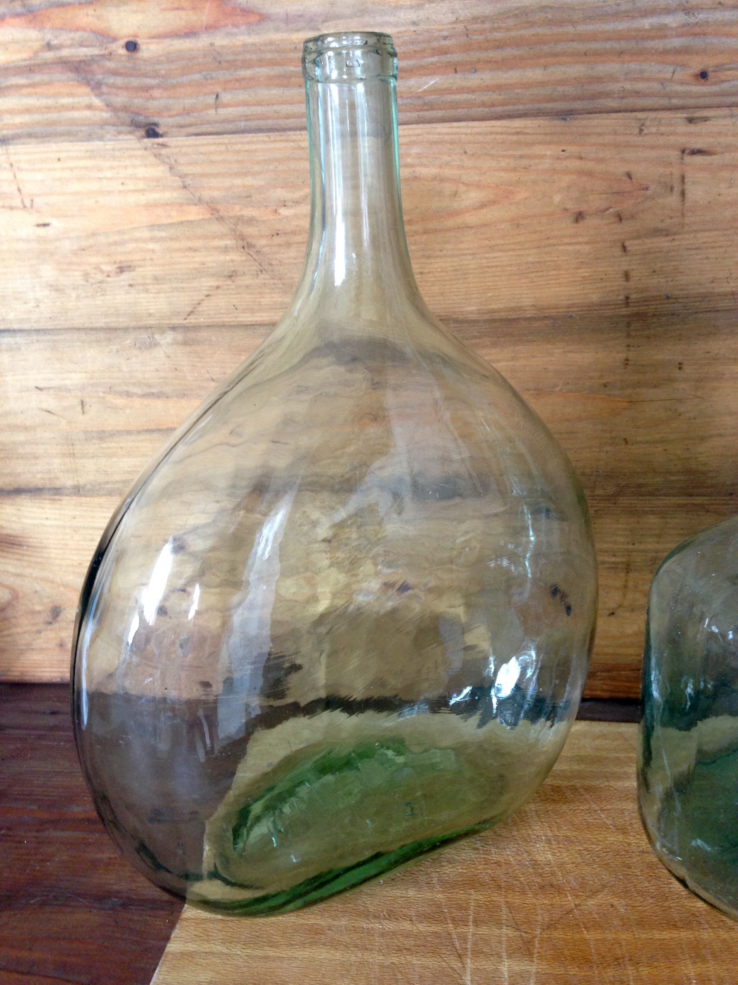 Demijohn 3,5L and bottle and bottle 2L