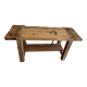 Old oak carpenter's bench