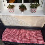 3 bench seat with cushion