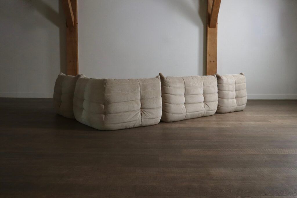 Ensemble de canapés Togo original Ligne Roset par Michel Ducaroy, années 1970