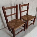 Wooden doll chairs