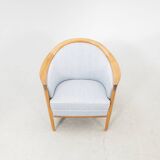 Sofa and its sky blue armchair by bertil fridhagen for broderna anderson 1960 denmark