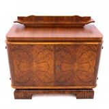 Interesting Art Deco chest of drawers, Poland, circa 1930.