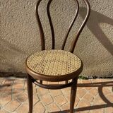 Four Bistro Chairs stamped Jacob & Josef Kohn Wien