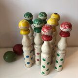 Bowling old toy wooden