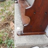 Rustic wooden shelf