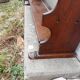 Rustic wooden shelf