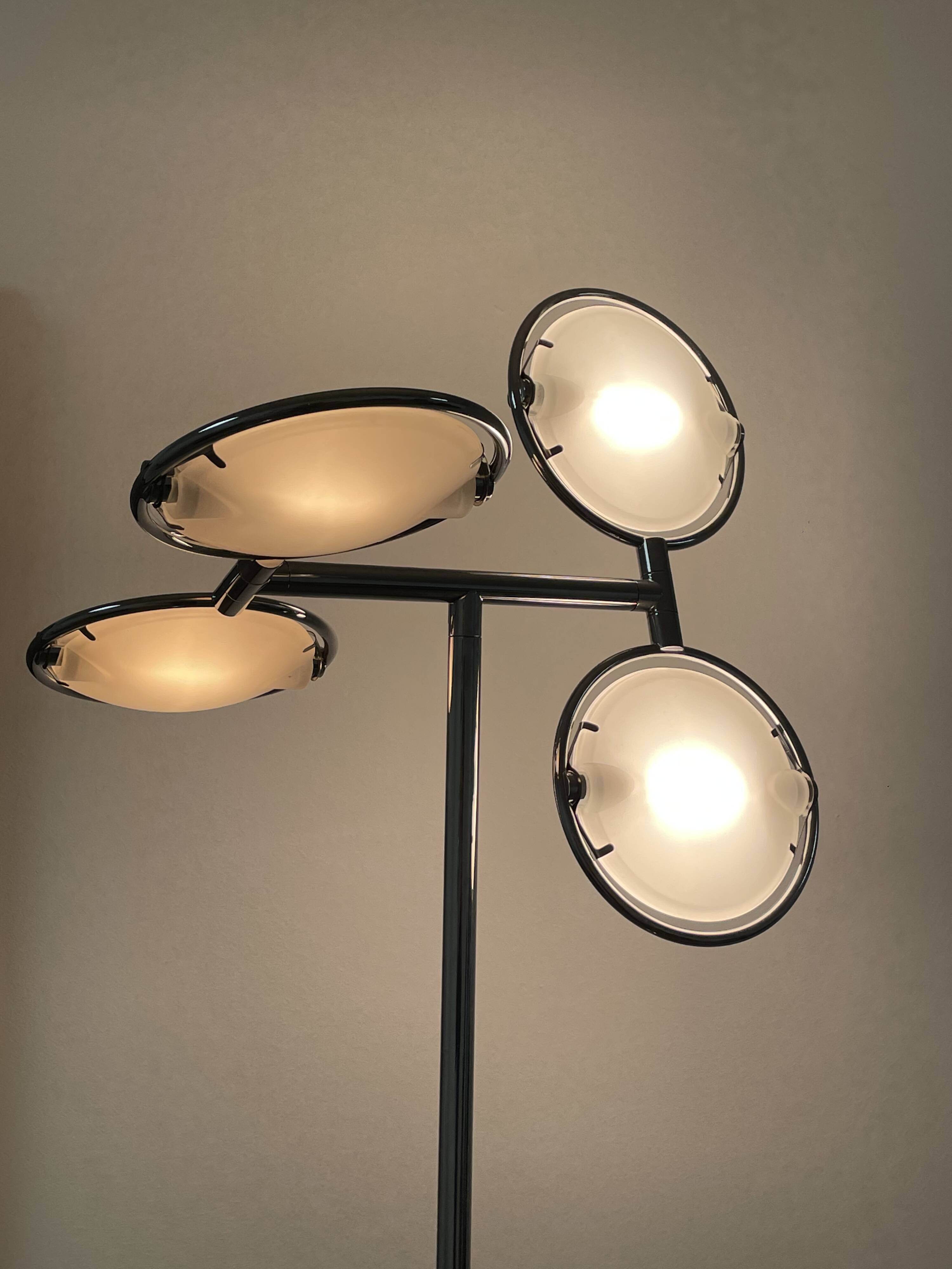 Nobi 4 model floor lamp by FontanaArte, 1990s