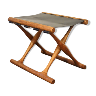 Scandinavian stool by Poul Hundevad, Denmark 1950's