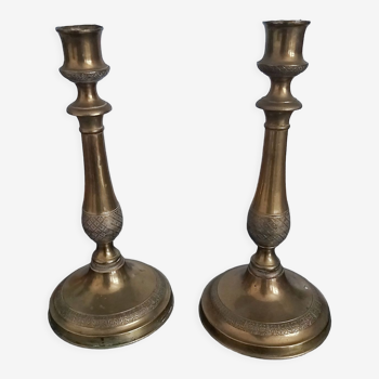 Paore de candlesticks 18th