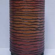 90s design metal resin cylinder lamp