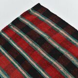 7x10 Kilim Red & Green Striped  Kilim Rug, 202x312Cm