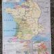 Ancienne carte MDI historique : La guerre de 100 ans.
