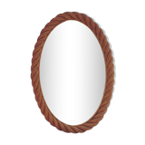 Miroir ovale en corde, 1960s
