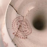 Antique service, fruit dish and 3 oval platters, ironstone