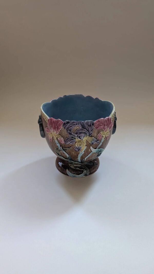 Cache-pot en barbotine