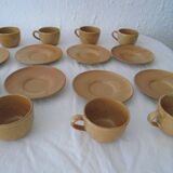8 Cups and under cups Sandstone village CNP France