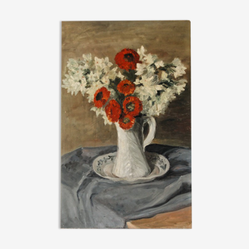 Nature morte, bouquet de fleurs