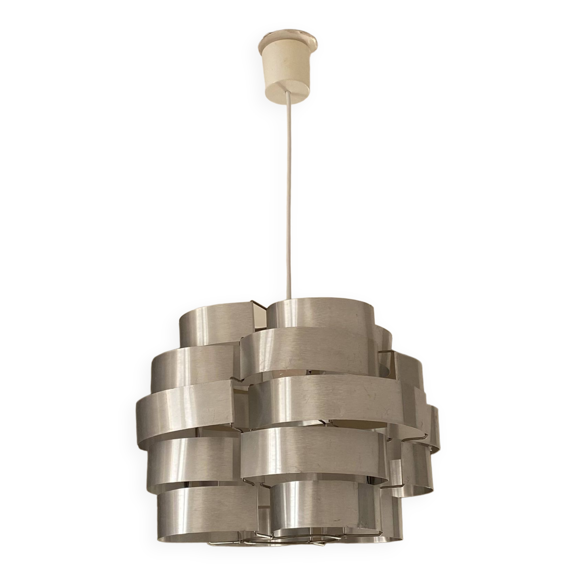 Large max sauze pendant light. space age.1970.