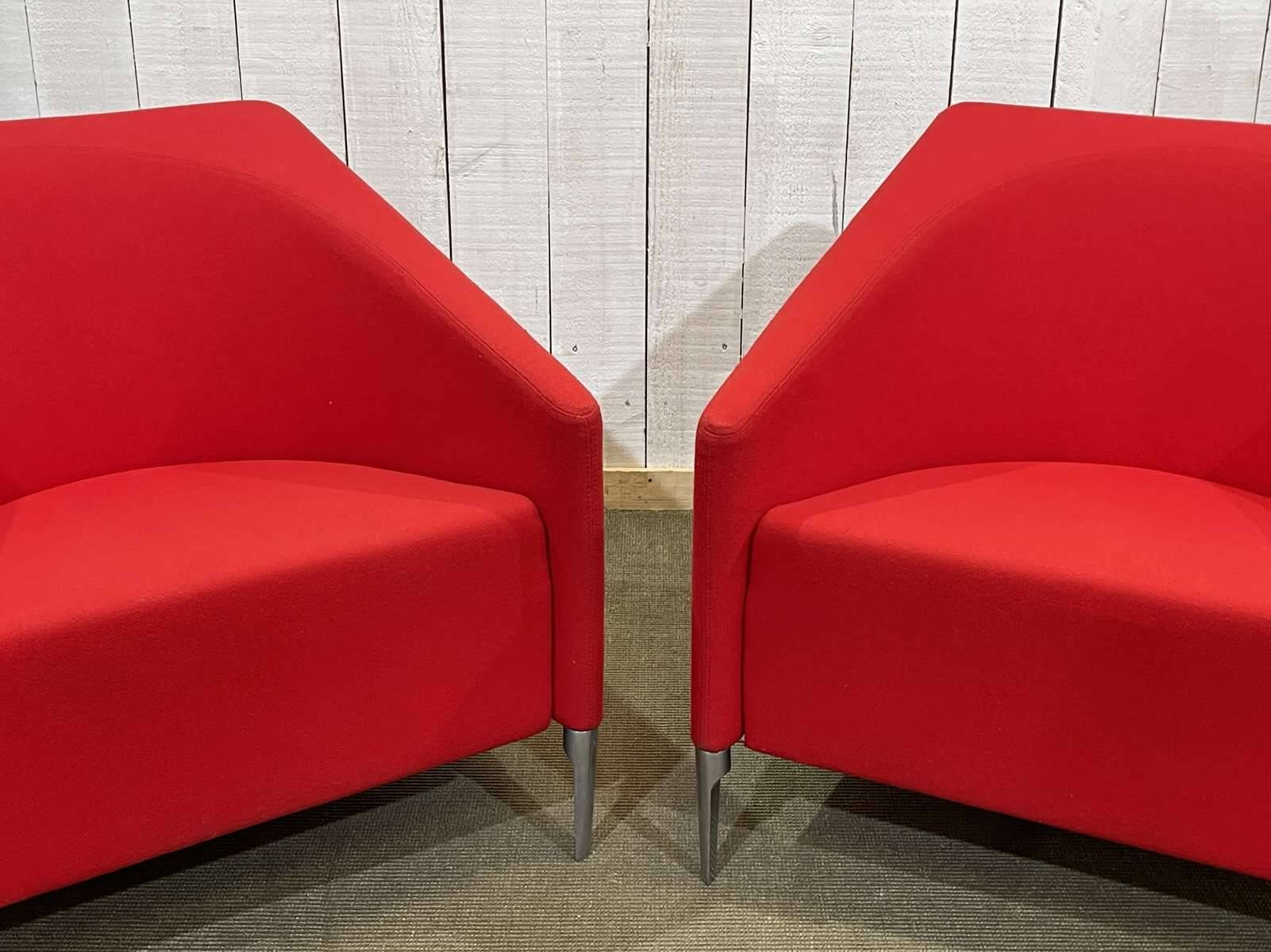 Pair of Seven armchairs by Michiel Van Der Kley for Artifort