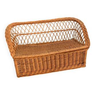 Wicker sofa