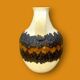 Antique Bay Keramik West Germany 71_25 vase – Fat Lava – 1970s