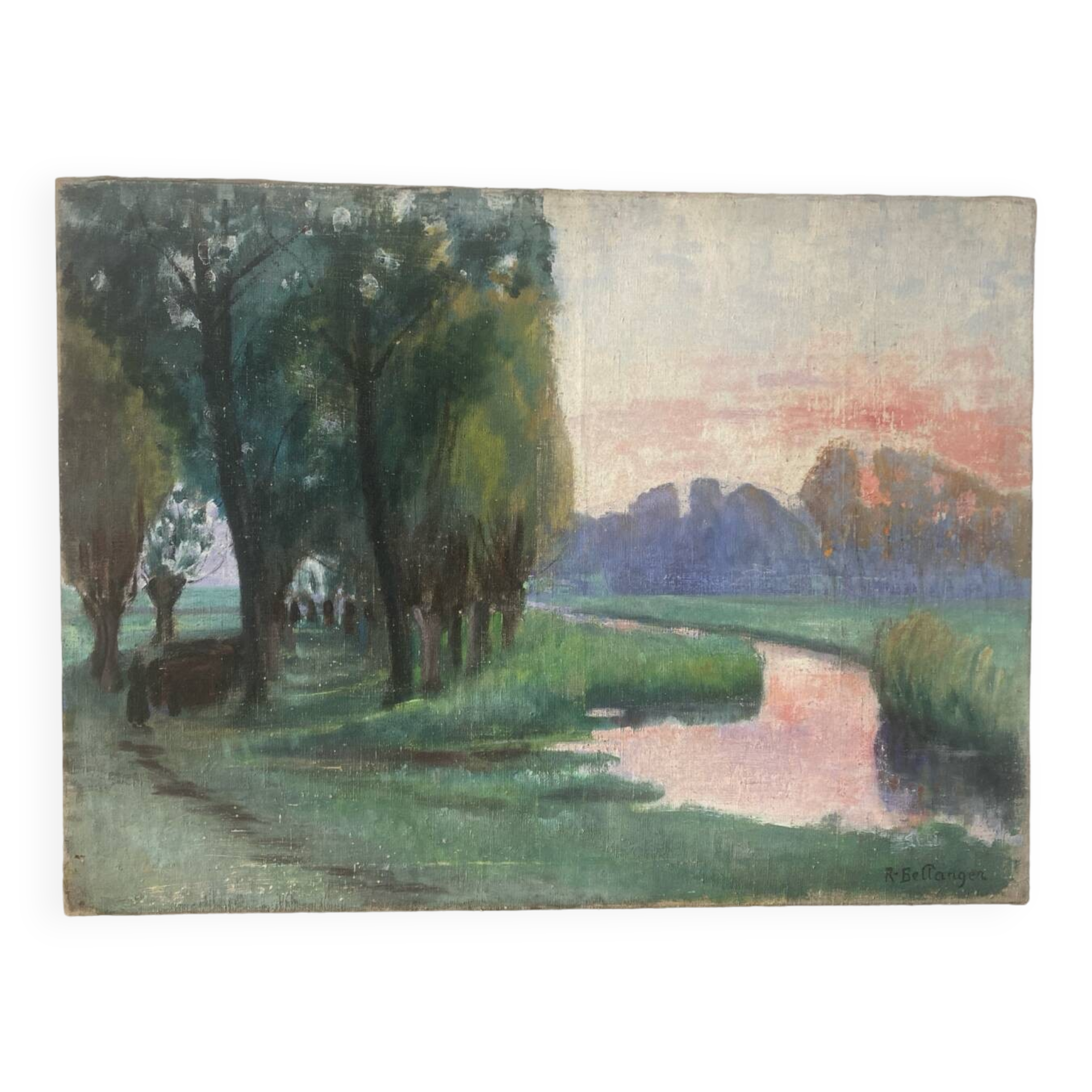 Landscape signed Bellanger