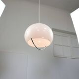 White Space Age Jolly Pendant Lamp from Guzzini, 60s