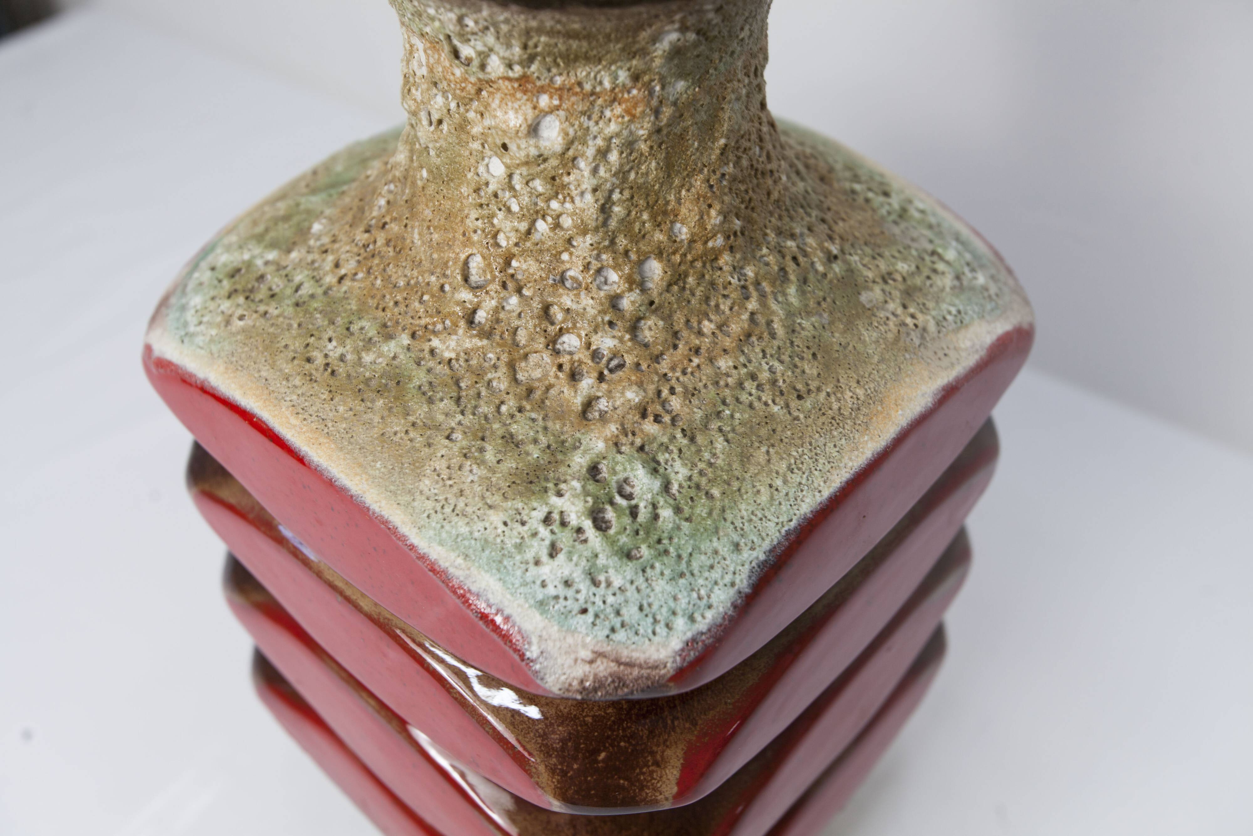 Vase by Cari Zalloni for Steuler Keramik 1960, H 40 cm