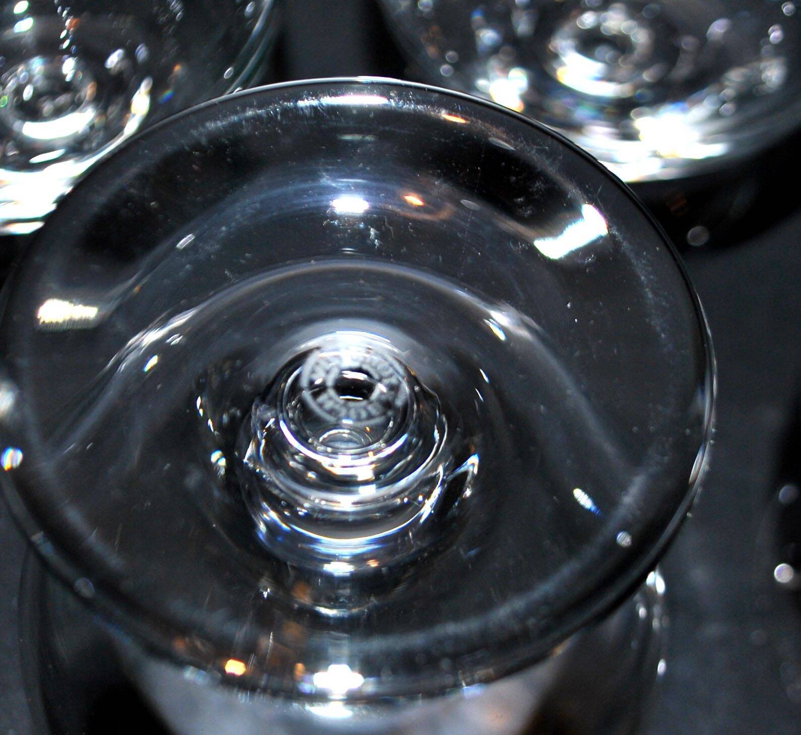 V&B Villeroy Boch lot de 5 verres ballon cognac brandy en cristal