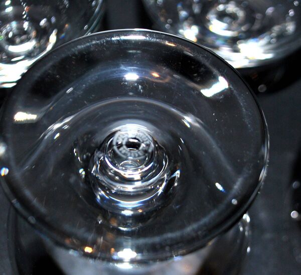 V&B Villeroy Boch lot de 5 verres ballon cognac brandy en cristal