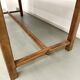Antique farmhouse table in solid cherry wood