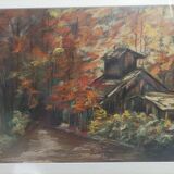 Signed pastel drawing
