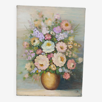 Composition florale - Bouquet de roses et anémones