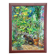 Vintage impressionist oil painting of a garden, Alexander Michael 1994.