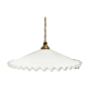 Suspension opaline ombrelle câble 2 m au choix