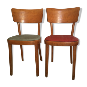 Vintage retro bistrot chairs