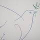 Pablo Picasso: The Dove of Peace, signed lithograph