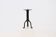 Brutalist Sculptural Wrought Iron Candle Holder 1960s