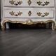 Commode blanche patinée style Louis XV