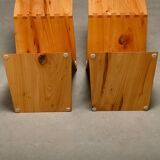 Zig Zag Chair after Gerrit Rietveld in solid Pine