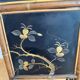 Original Victorian furniture in lacquered bamboo from the 19th century, chinoiserie