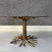 Table à manger en branche d'arbre, années 1980