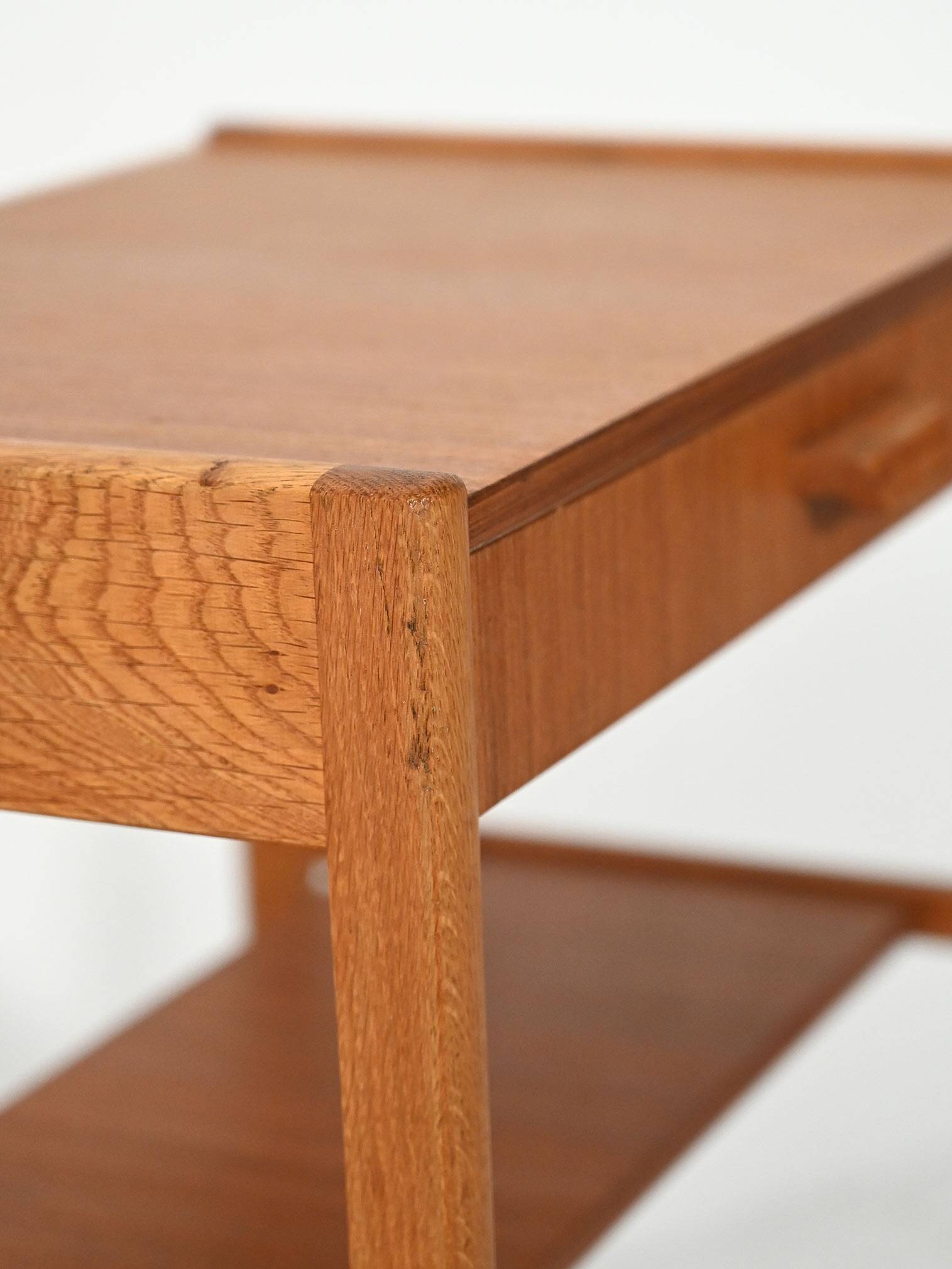 Pair of Scandinavian teak bedside tables from the 1960s