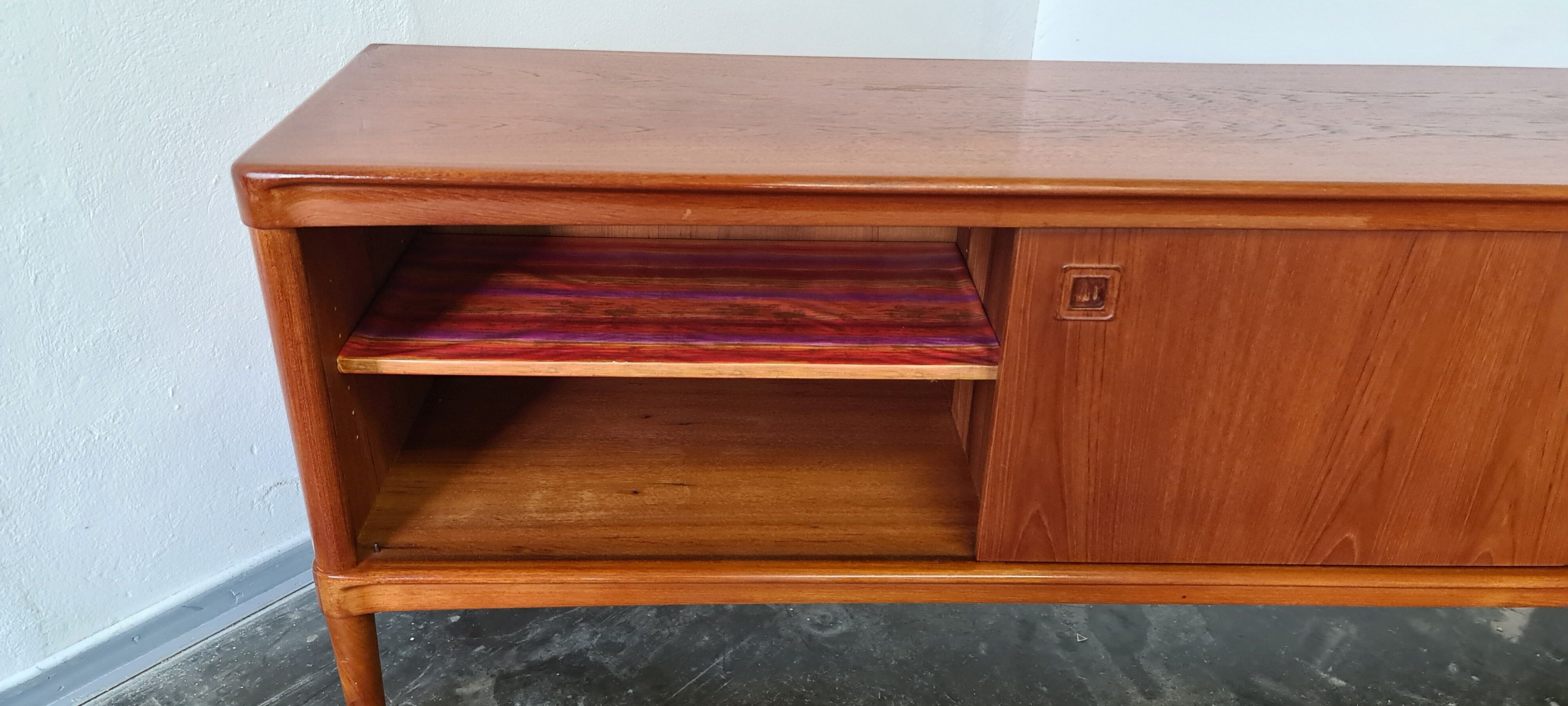 Vintage Danish design teak sideboard by Bramin