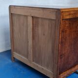 Oak art deco chest of drawers