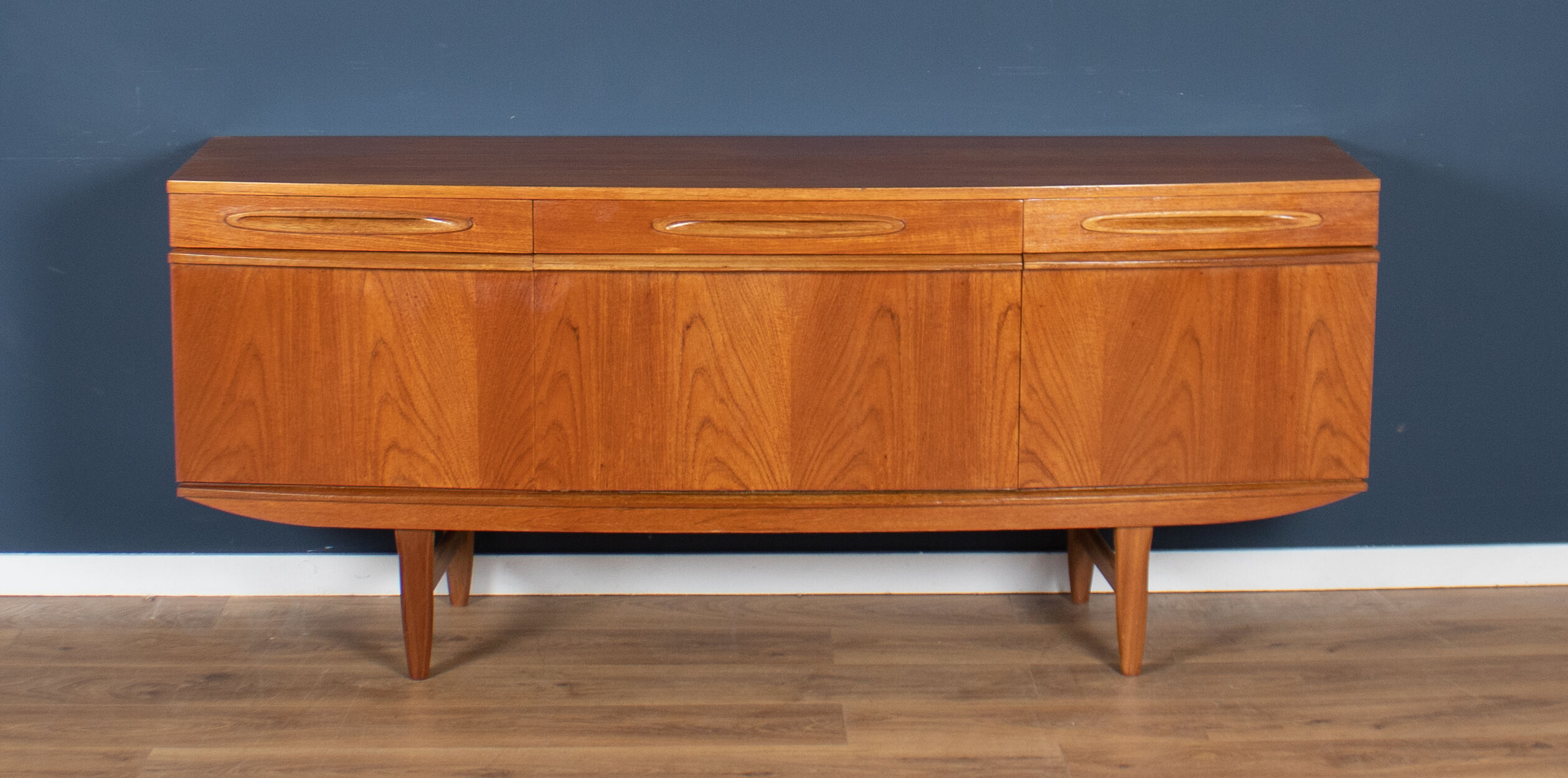 Enfilade rétro teck 1960s elliots de newbury eon mid century