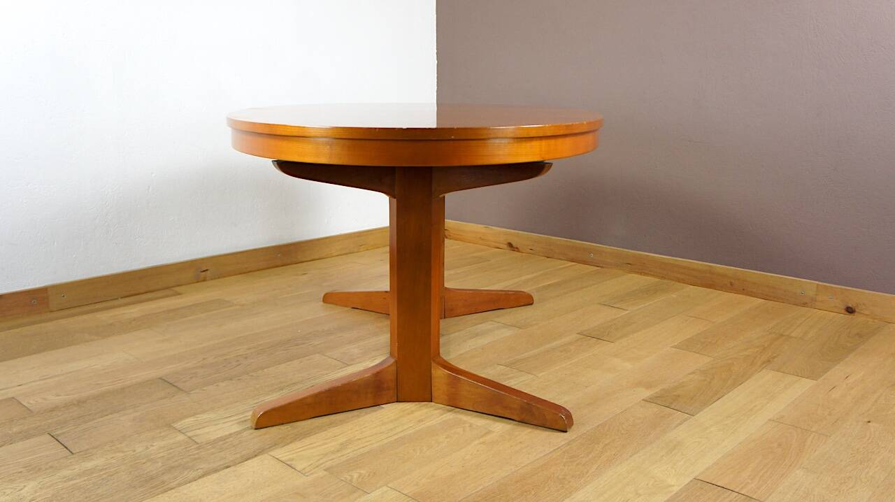 Vintage 1960 Baumann Oval Dining Table