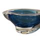Val-saint-lambert, bowl or ashtray in cut crystal, around 1960