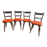 Set of 4 Dutch chairs